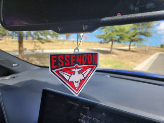 ESSENDON BOMBERS CAR AIR FRESHENER