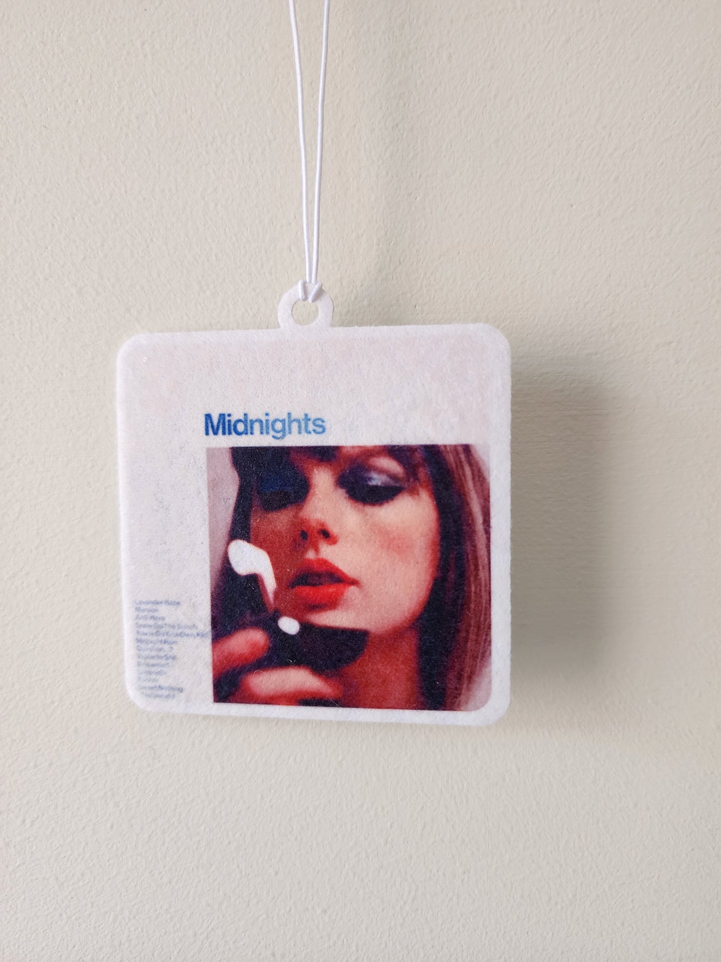 MIDNIGHTS TAYLOR CAR AIR FRESHENER