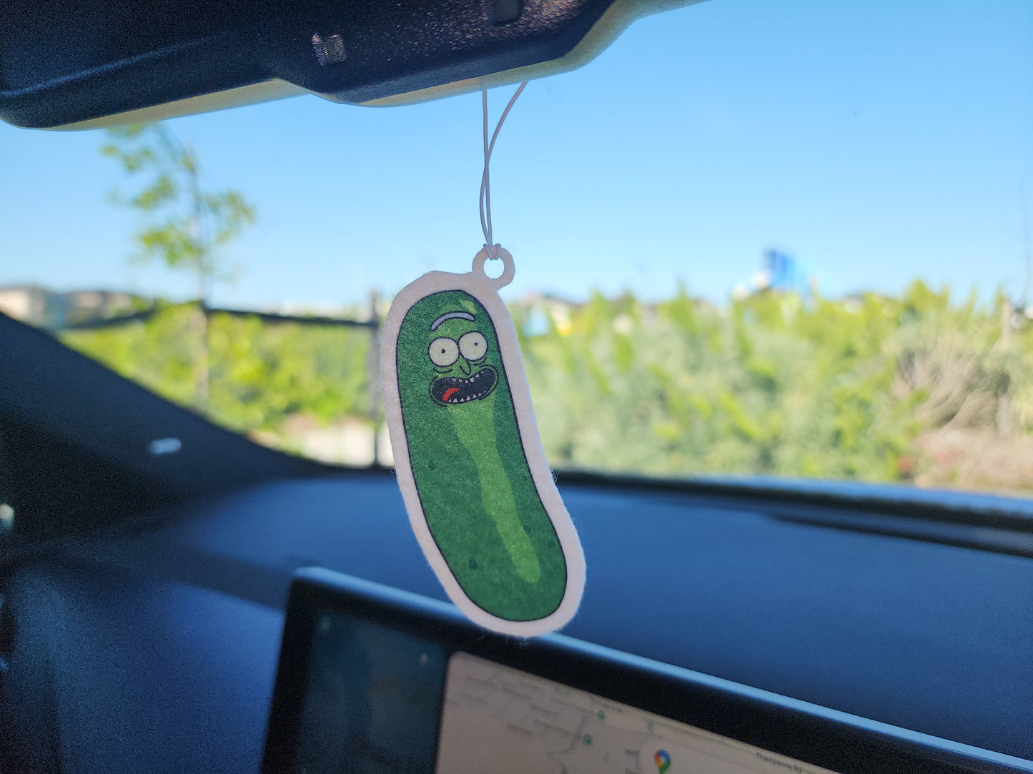 PICKLE RICK CAR AIR FRESHENER