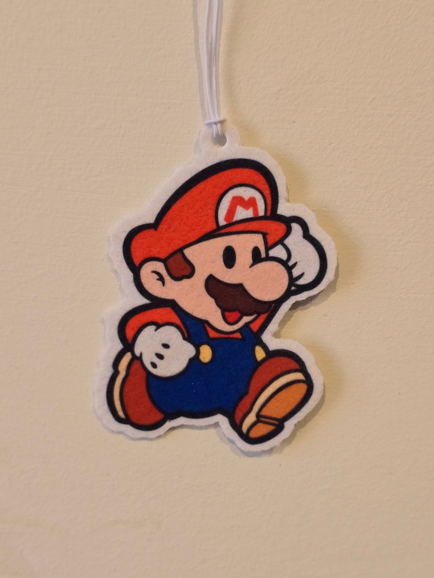 SUPER MARIO LUIGI CAR AIR FRESHENER