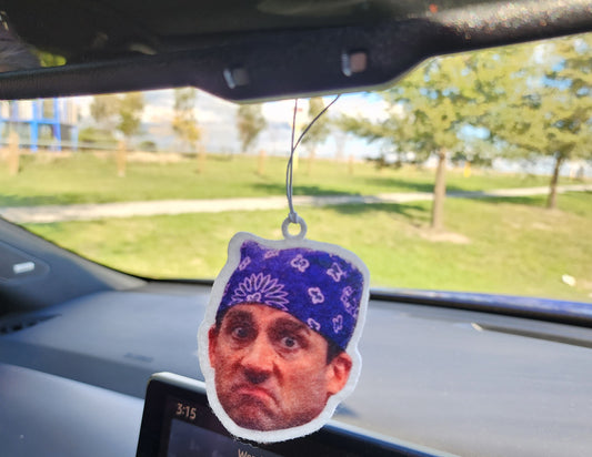 PRISON MIKE THE OFFICE CAR AIR FRESHENER
