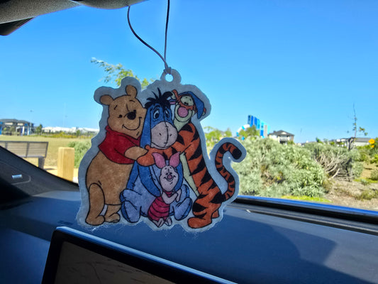 WINNIE THE POOH & FRIENDS CAR AIR FRESHENER