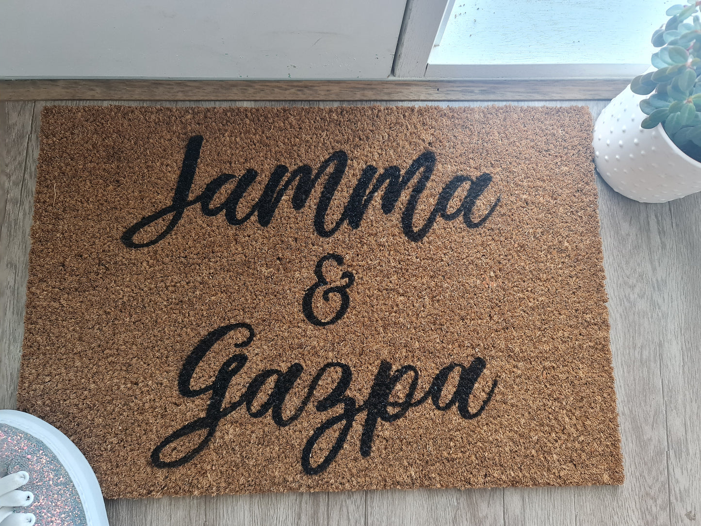 CUSTOM DOORMAT YOUR TEXT HERE DESIGN YOUR OWN DOOR MAT