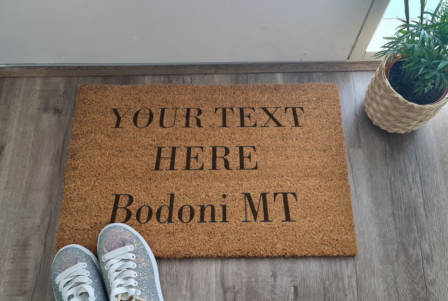 CUSTOM DOORMAT YOUR TEXT HERE DESIGN YOUR OWN DOOR MAT