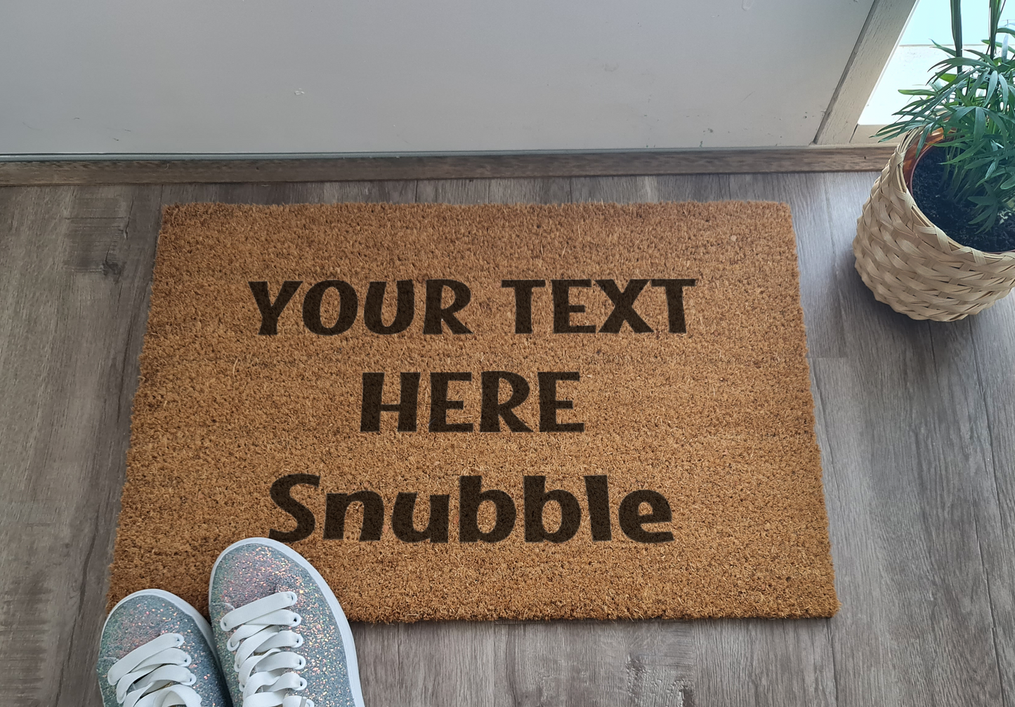 CUSTOM DOORMAT YOUR TEXT HERE DESIGN YOUR OWN DOOR MAT