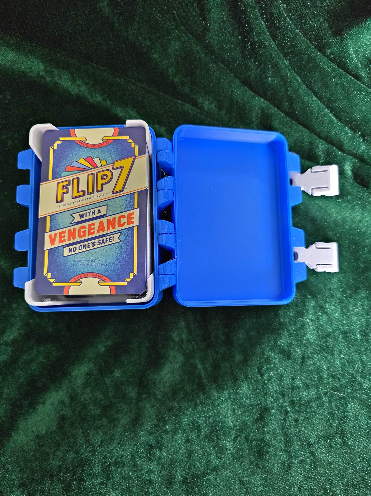 Flip 7 With A Vengeance Game Card Box Holder