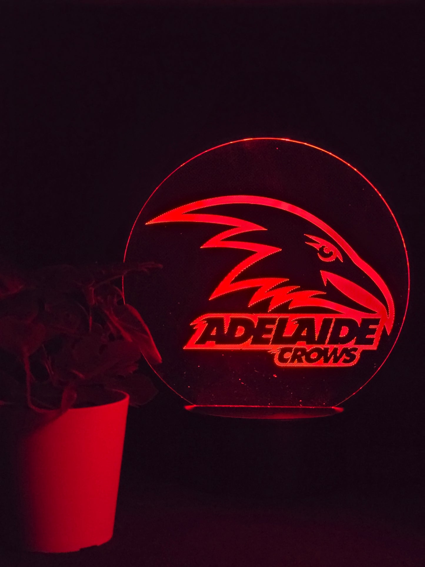 ADELAIDE CROWS NIGHT LIGHT 8 COLOURS LED LAMP