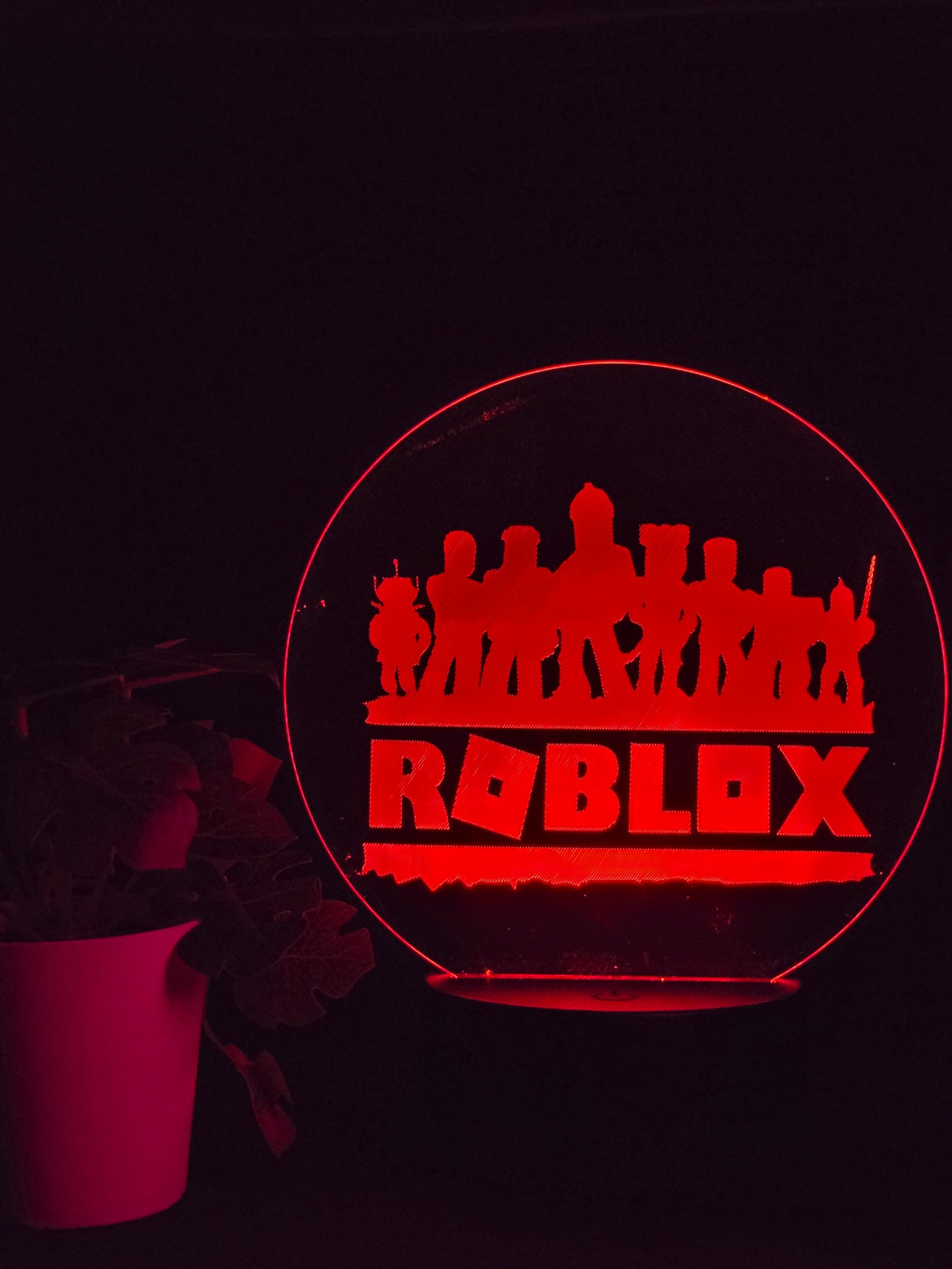 ROBLOX NIGHT LIGHT 8 COLOURS LED LAMP