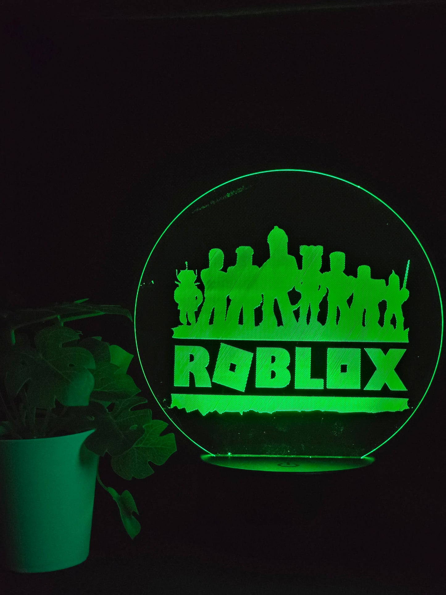 ROBLOX NIGHT LIGHT 8 COLOURS LED LAMP