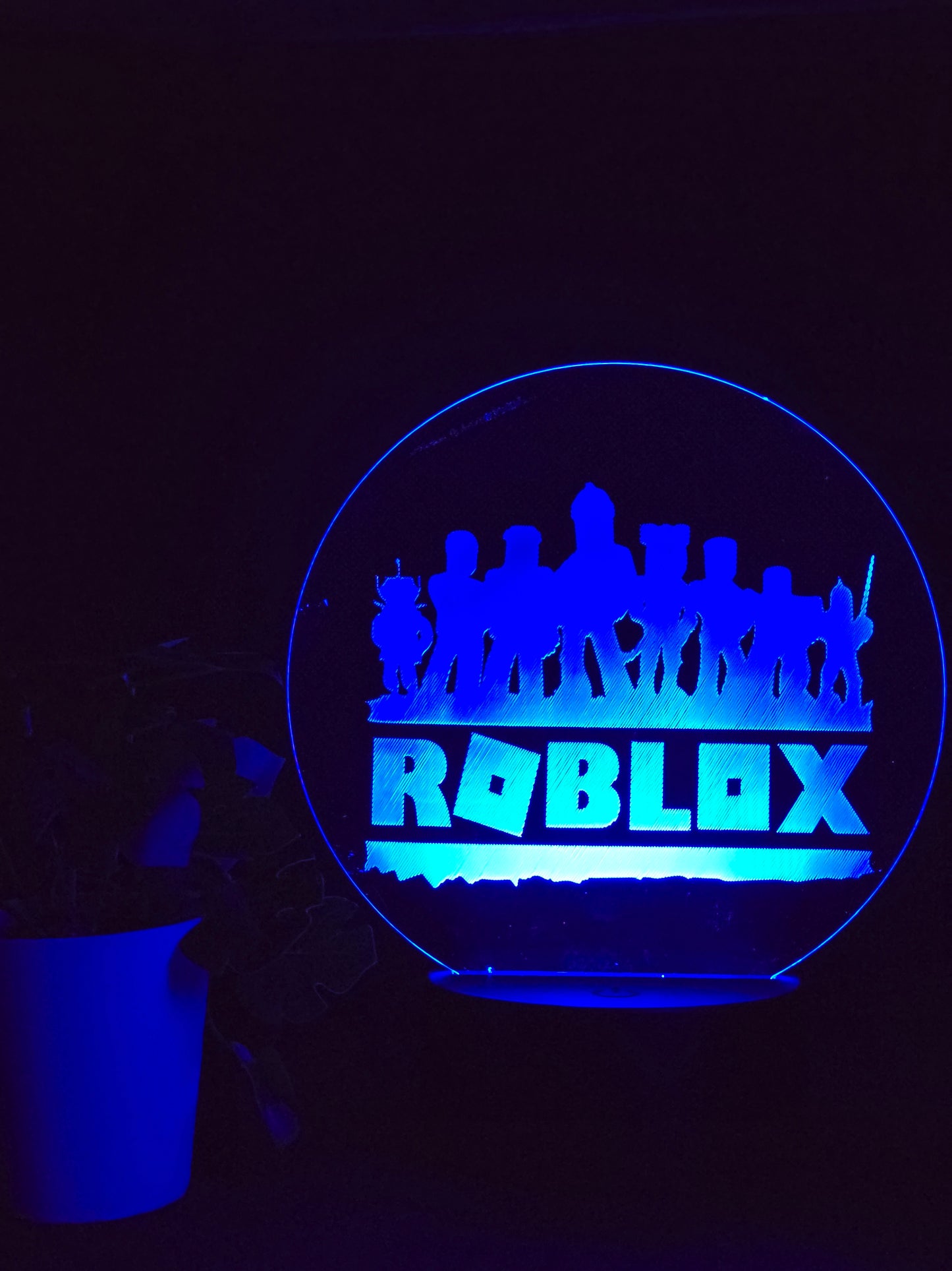 ROBLOX NIGHT LIGHT 8 COLOURS LED LAMP