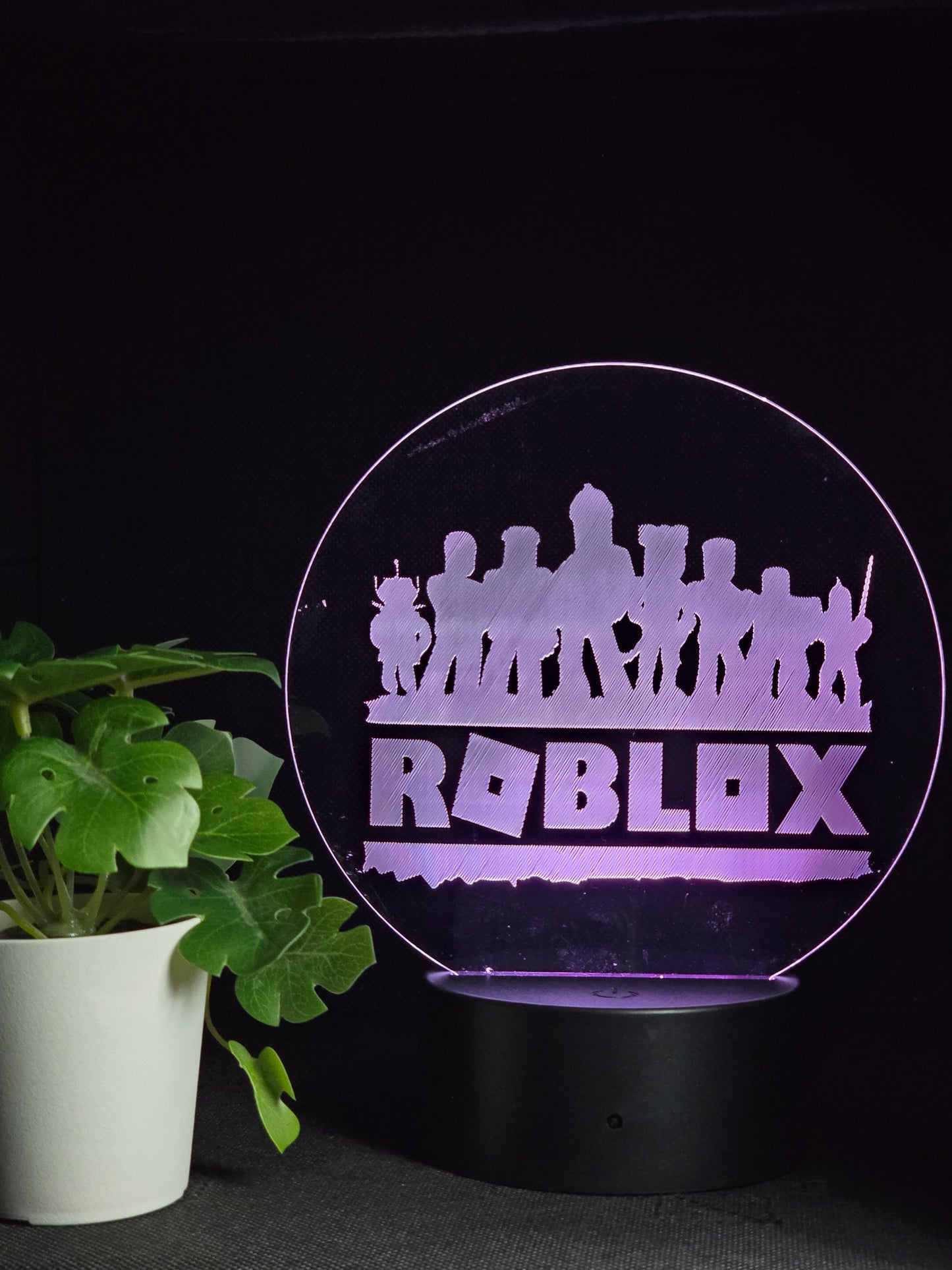 ROBLOX NIGHT LIGHT 8 COLOURS LED LAMP