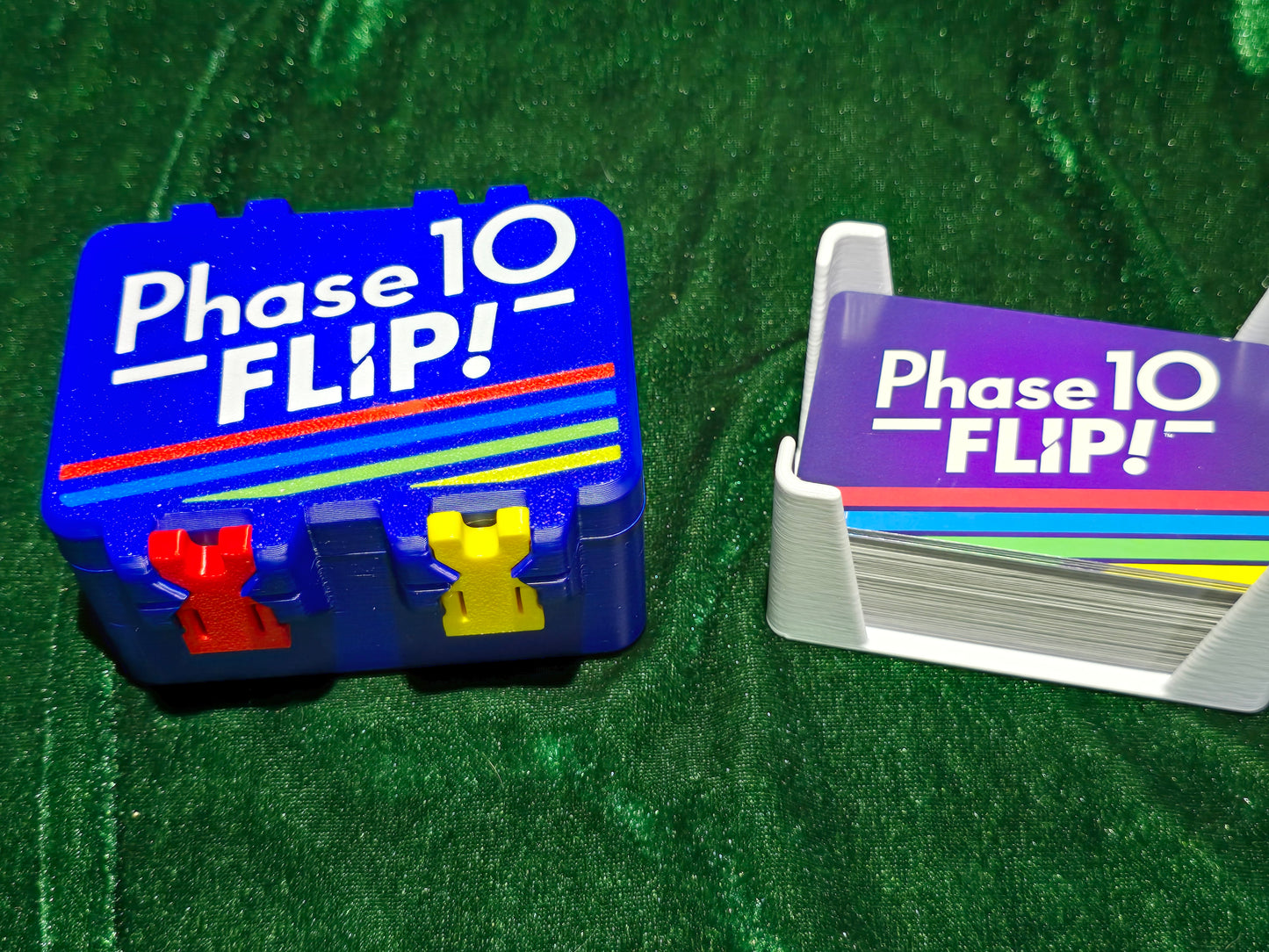 Phase 10 Flip Card Game Box Holder