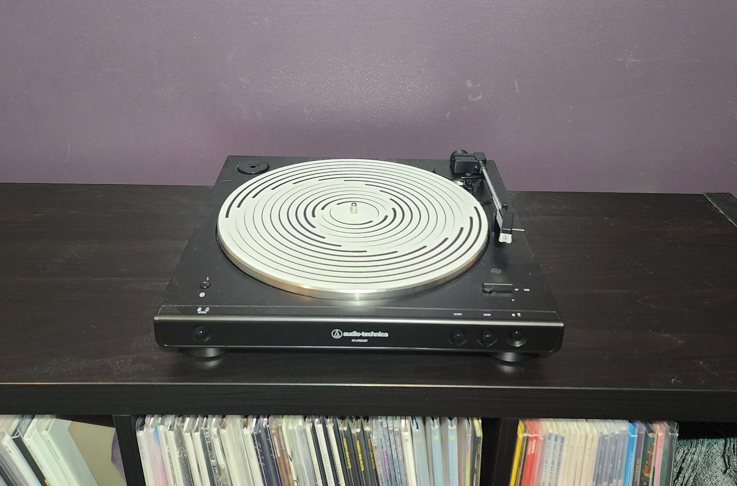 BLACK & WHITE SWIRL CUSTOM SLIPMAT