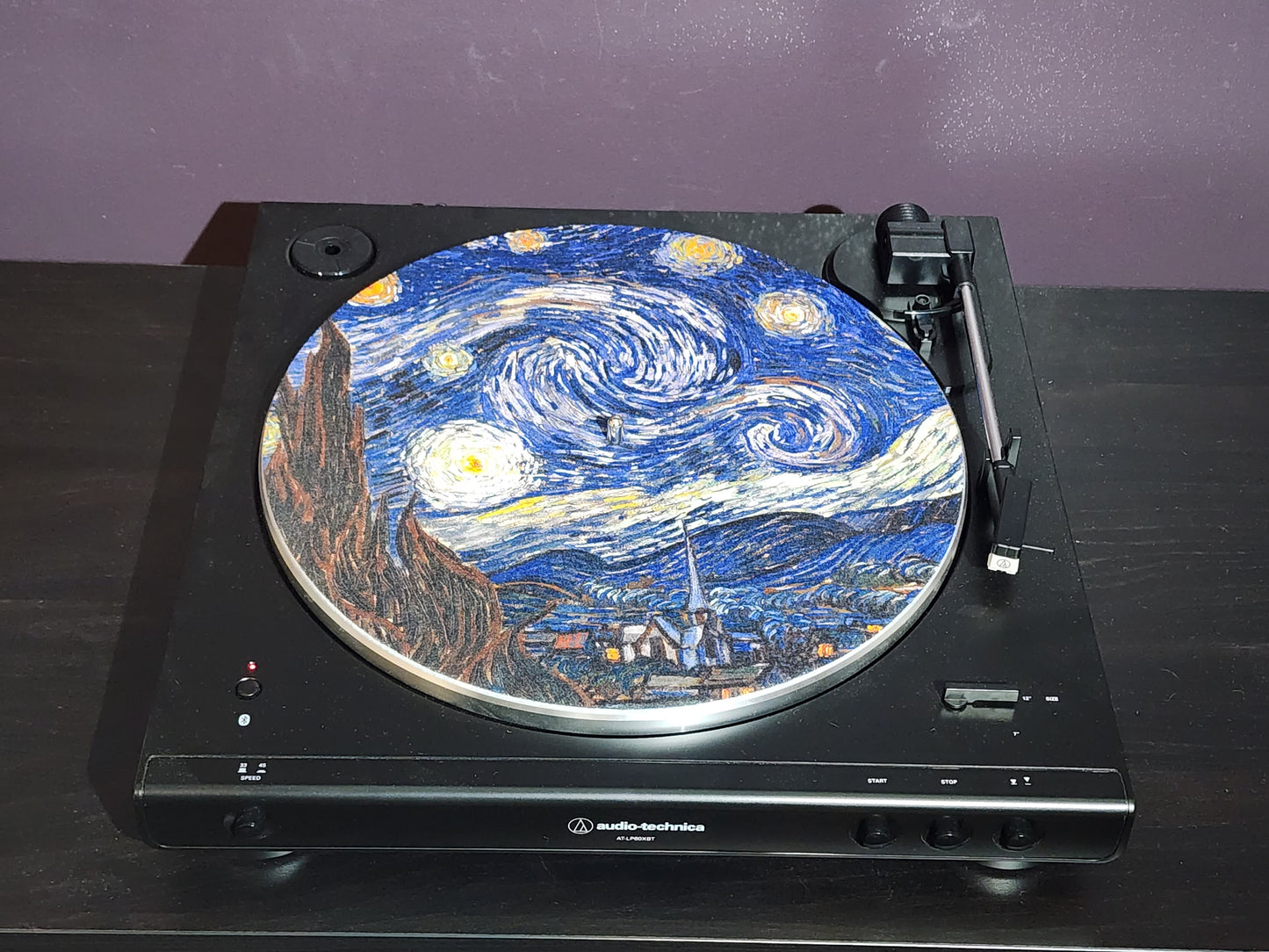 VAN GOGH STARRY NIGHT CUSTOM SLIPMAT