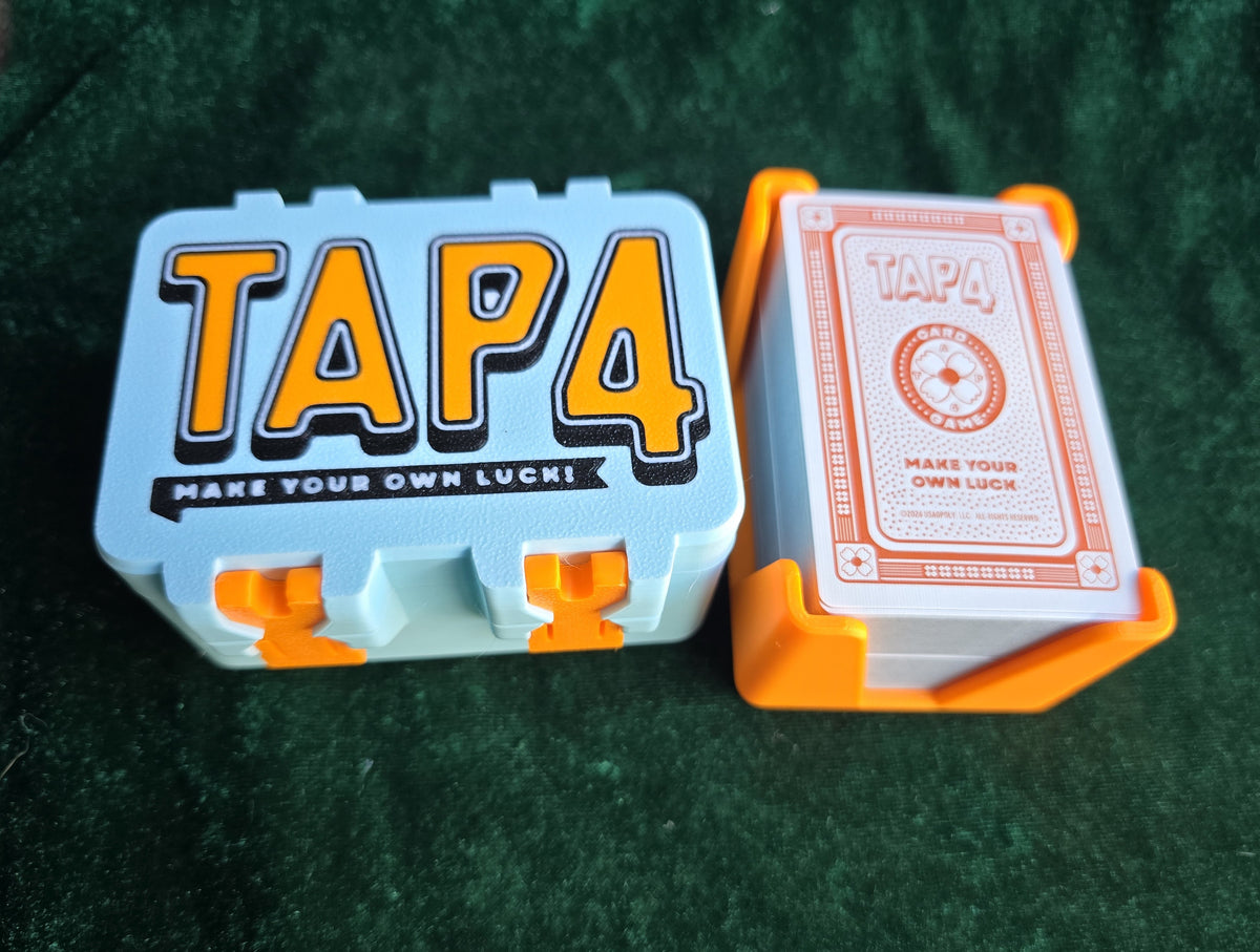 Tap 4 Game Card Box Holder
