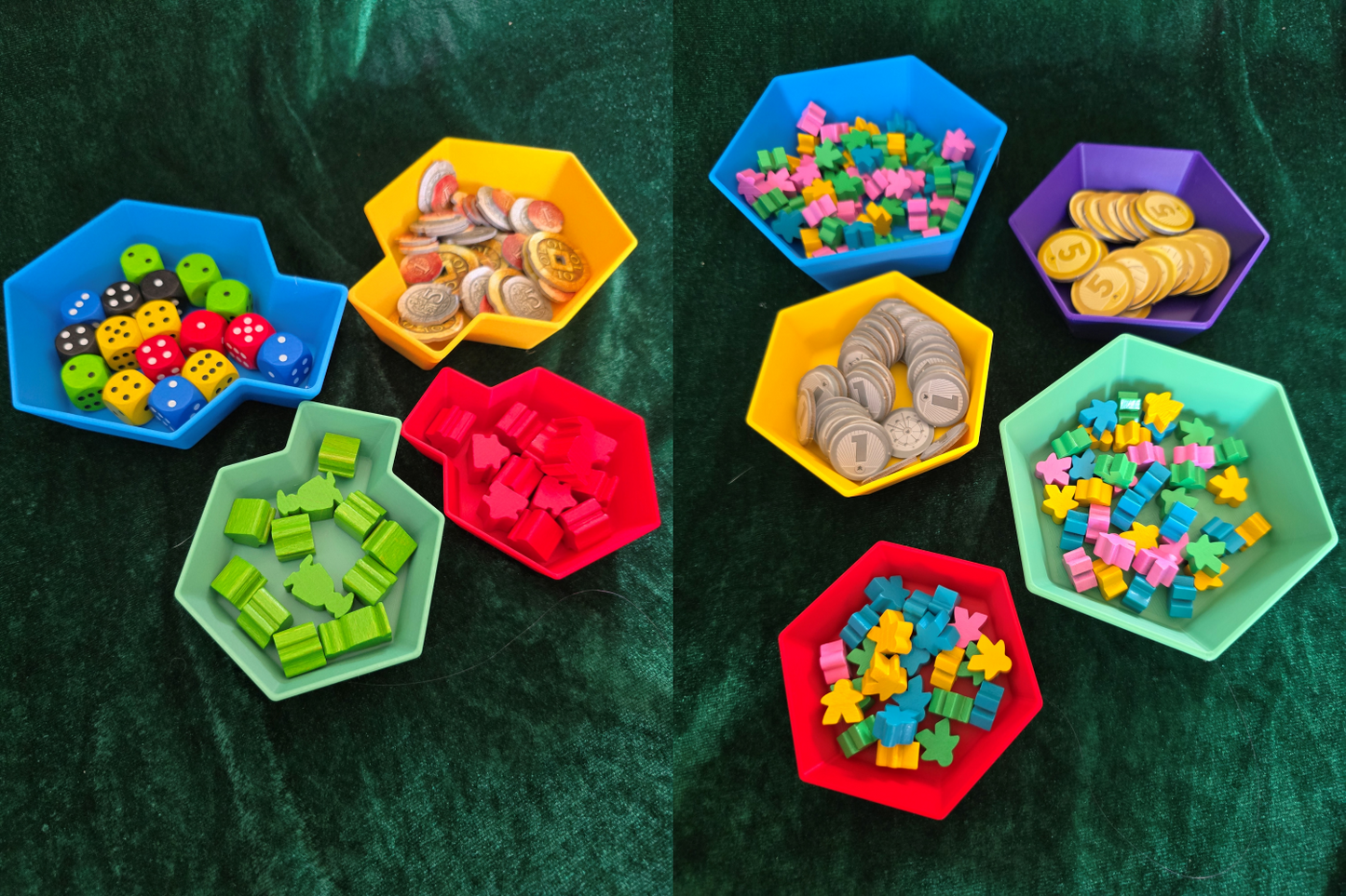 Board Game Token Trays | Multiple Sizes | Funnel or No Funnel