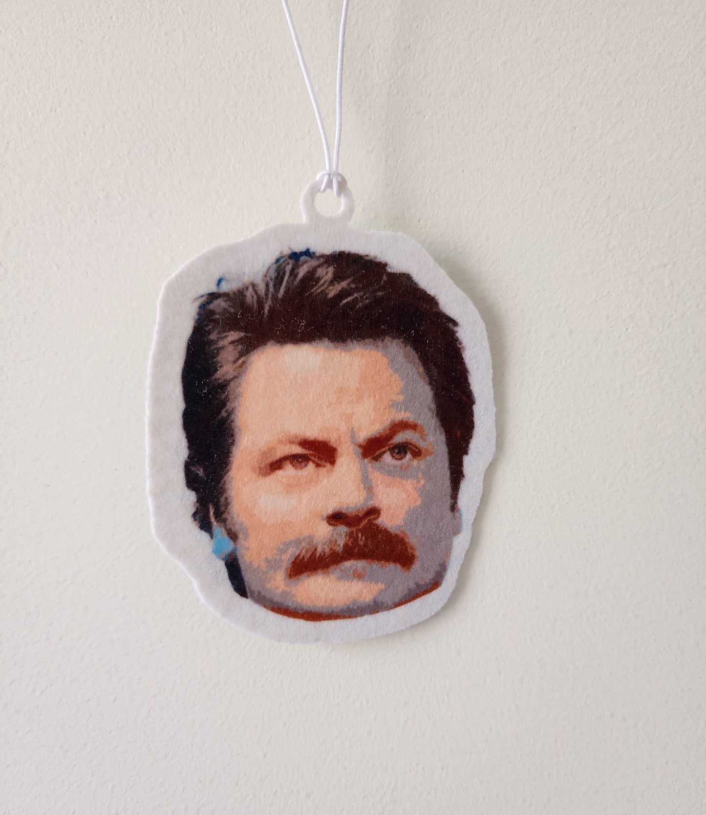 RON SWANSON CAR AIR FRESHENER