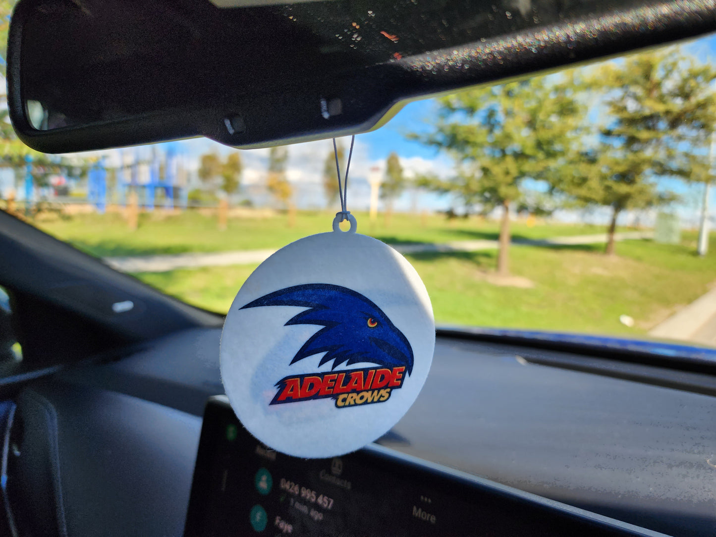 ADELAIDE CROWS CAR AIR FRESHENER