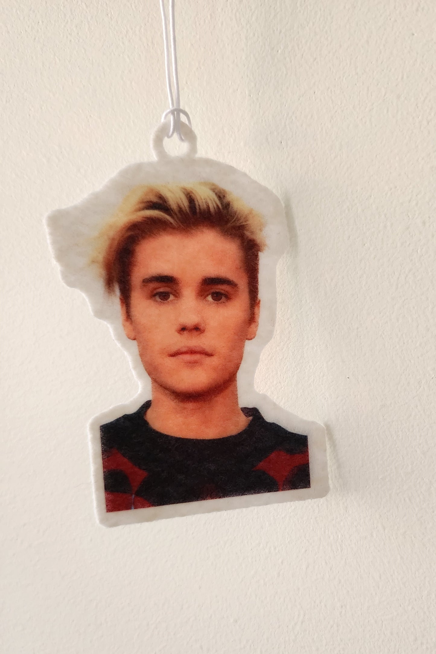JUSTIN BEIBER CAR AIR FRESHENER