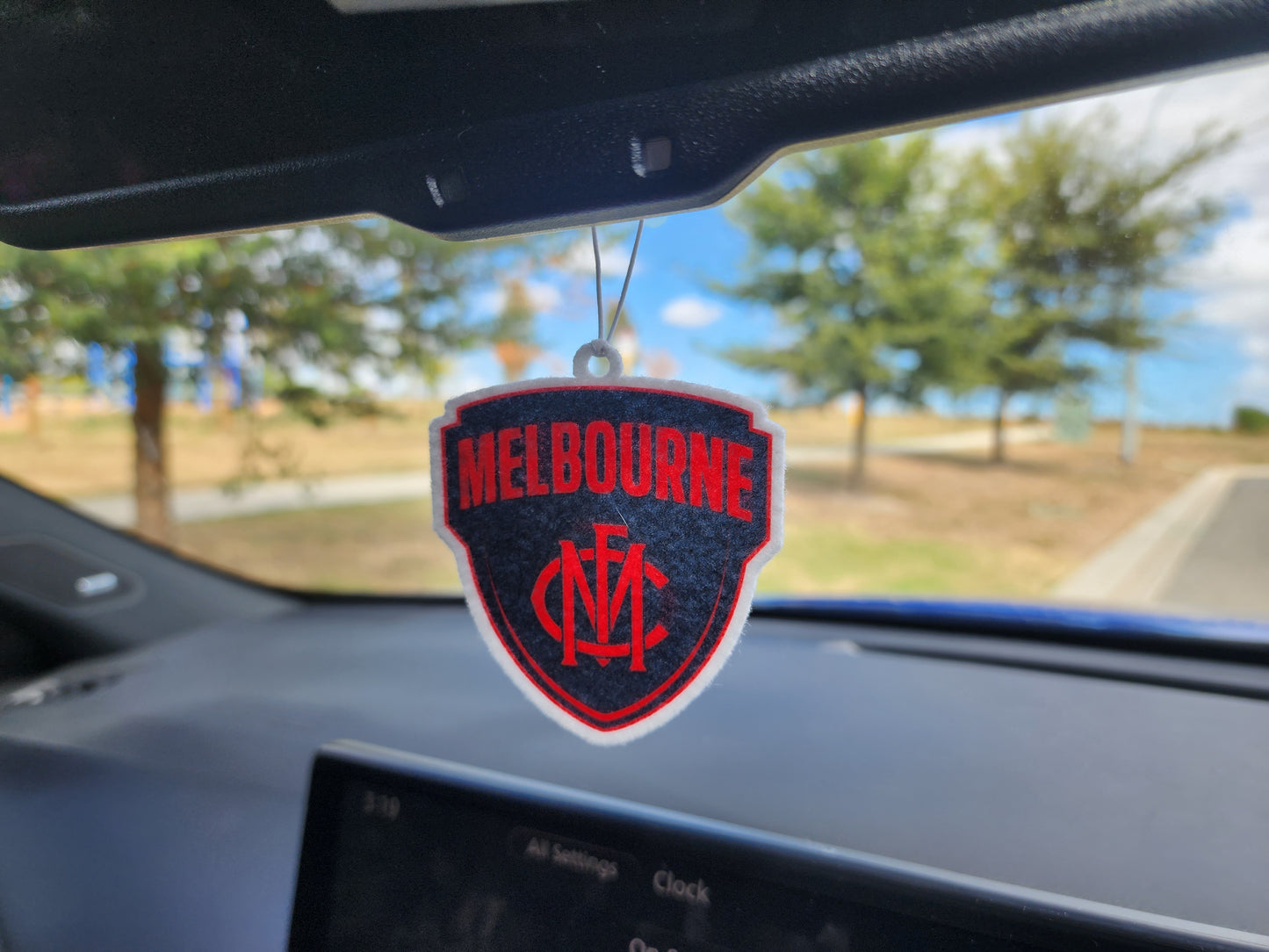 MELBOURNE DEMONS CAR AIR FRESHENER