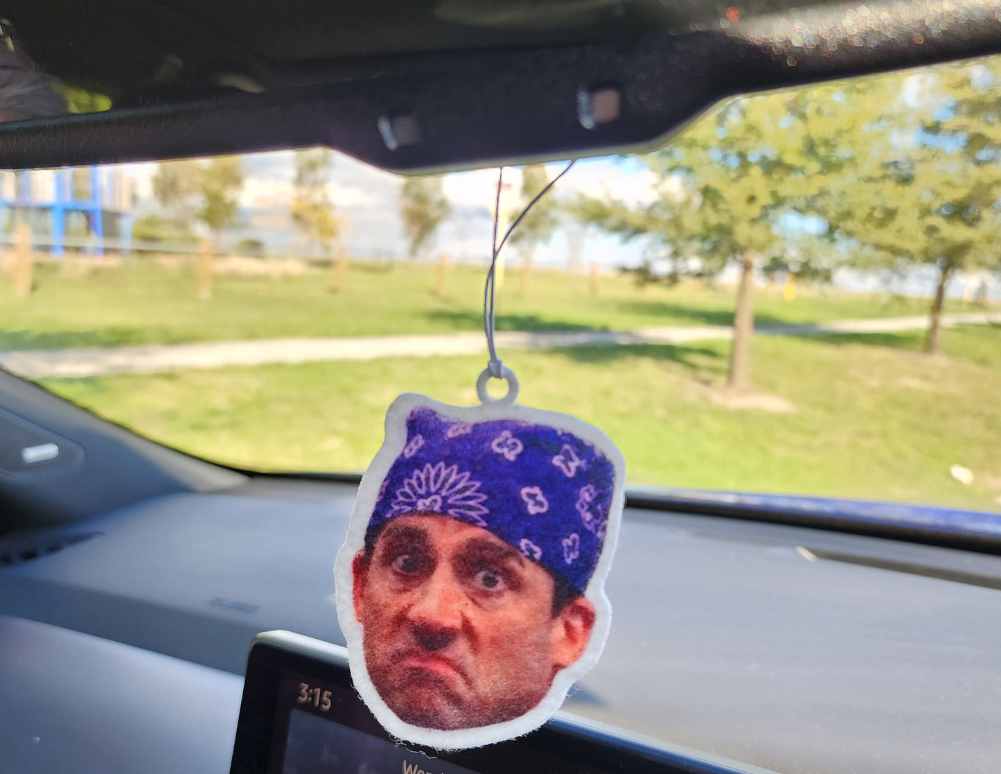 PRISON MIKE THE OFFICE CAR AIR FRESHENER