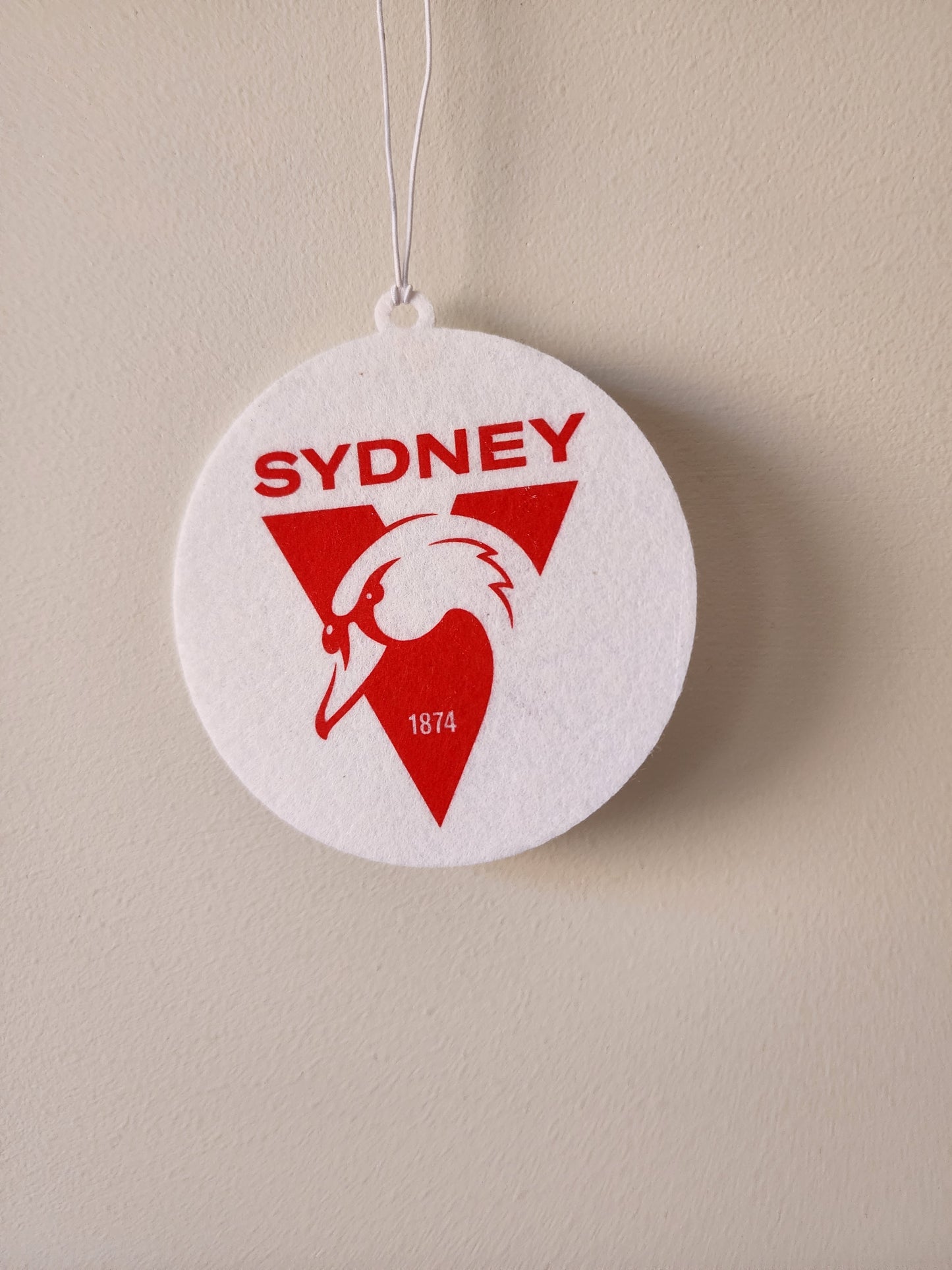 SYDNEY SWANS CAR AIR FRESHENER