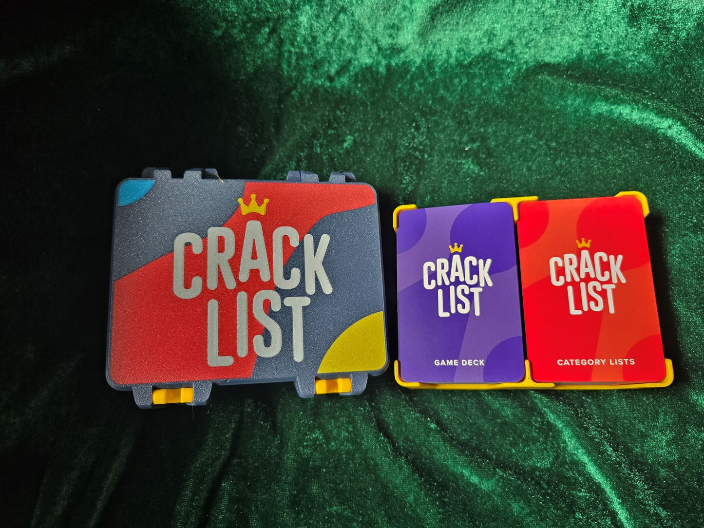 Crack List Game Card Box Holder