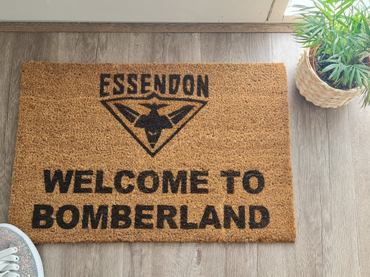 Essendon Bombers Custom Door Mat