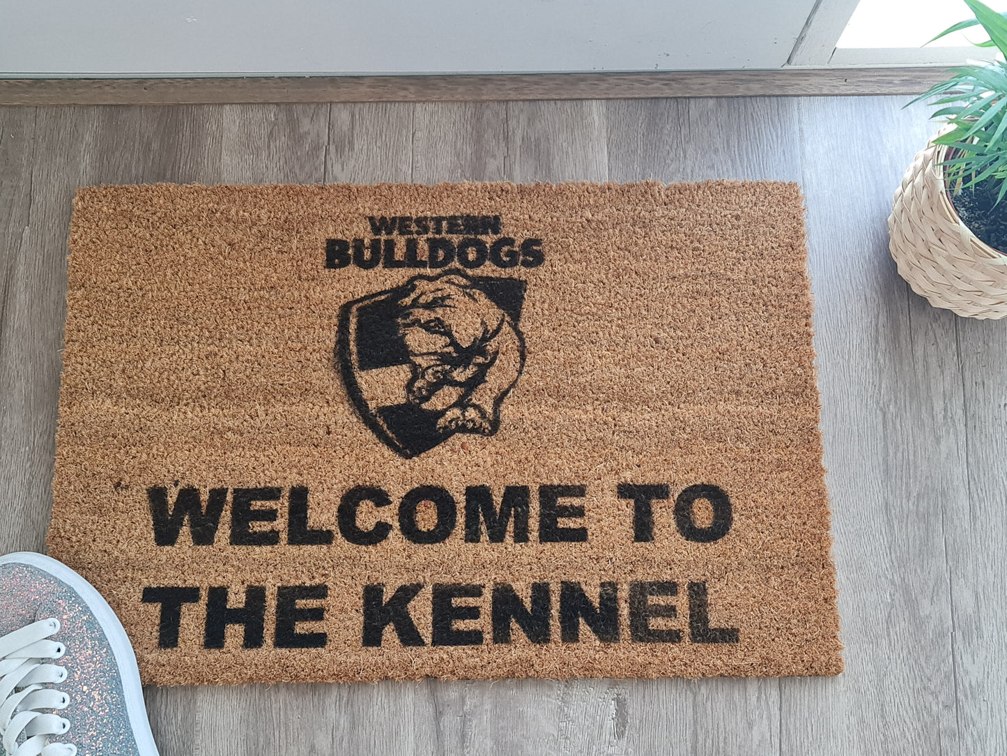Western Bulldogs Custom Door Mat