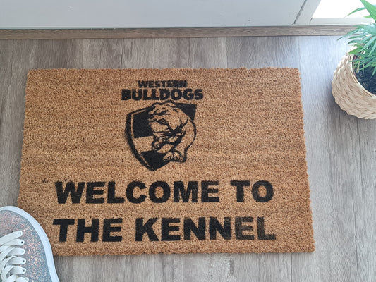 Western Bulldogs Custom Door Mat