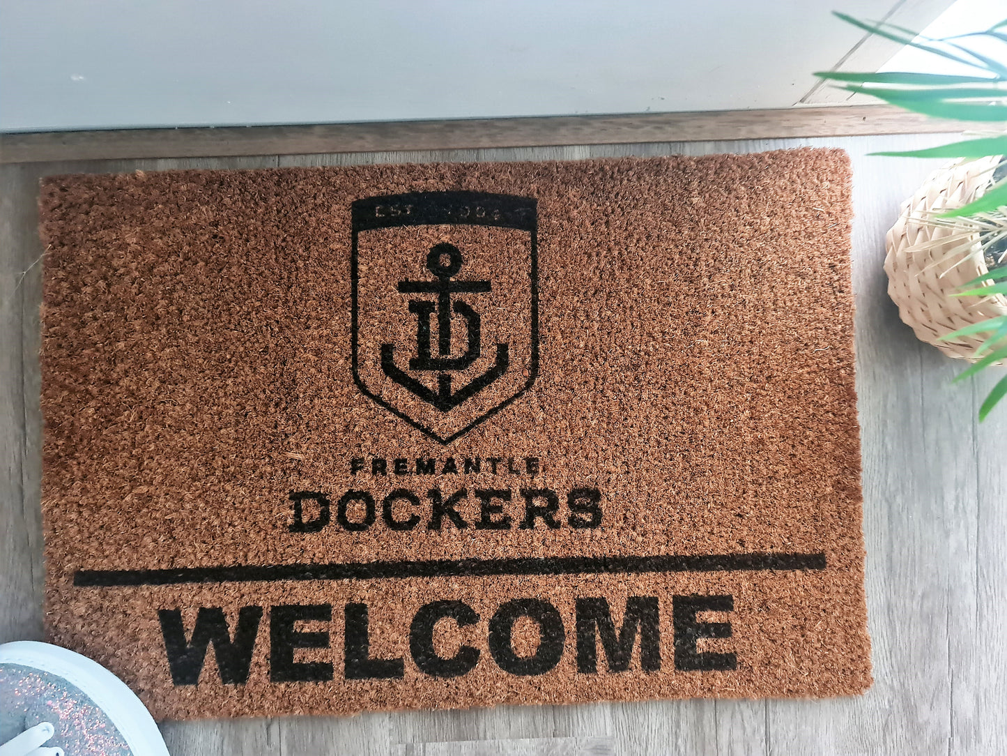 Fremantle Dockers Custom Door Mat