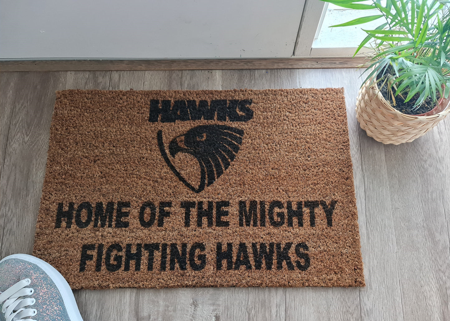 Hawthorn Hawks Custom Door Mat