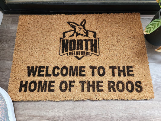 North Melbourne Kangaroos Custom Door Mat