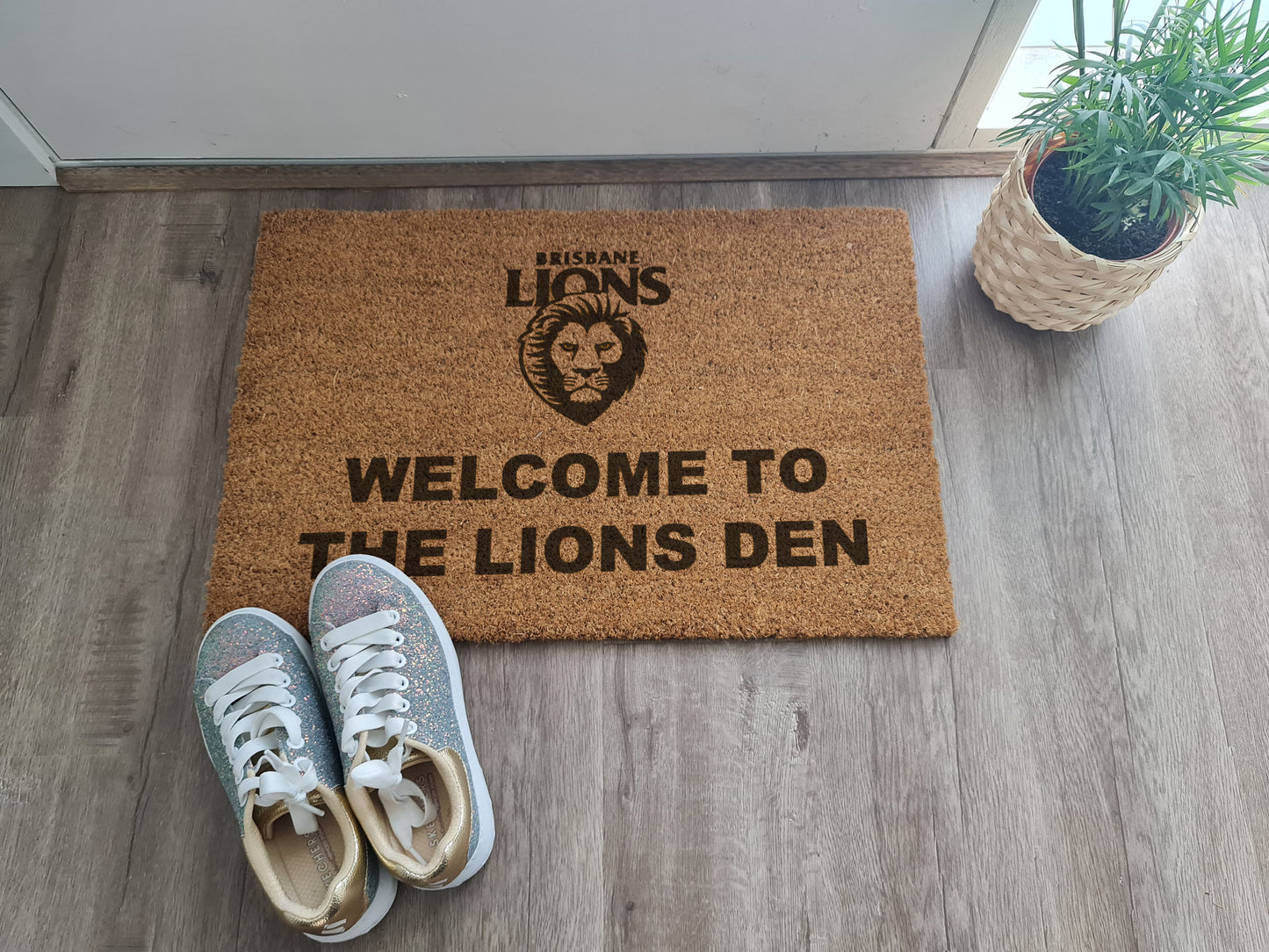 Brisbane Lions Custom Door Mat