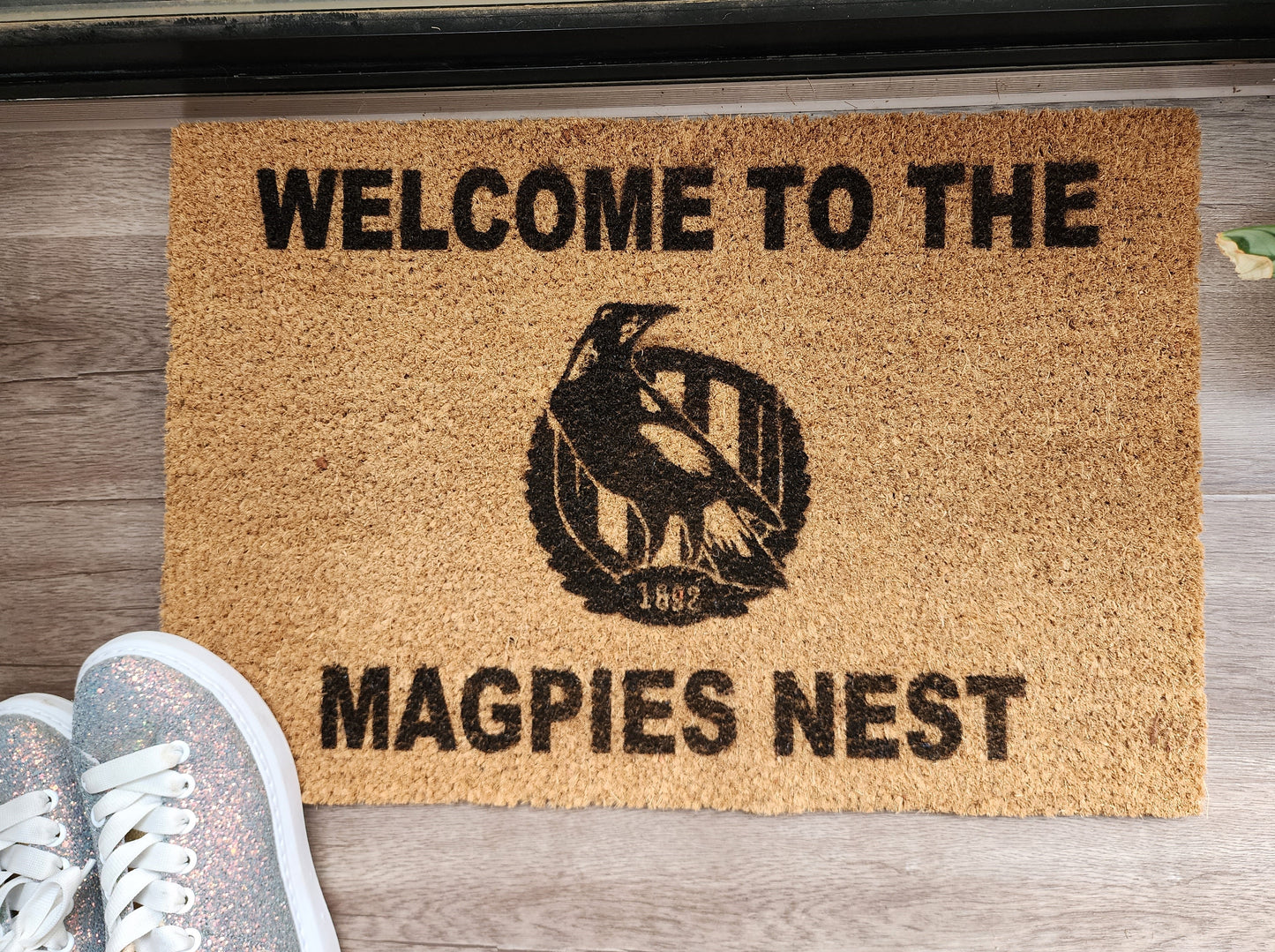 Collingwood Magpies Custom Door Mat