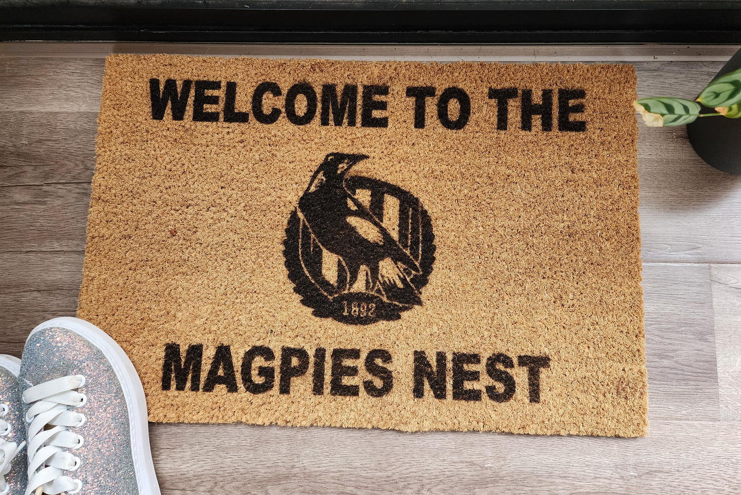 Collingwood Magpies Custom Door Mat