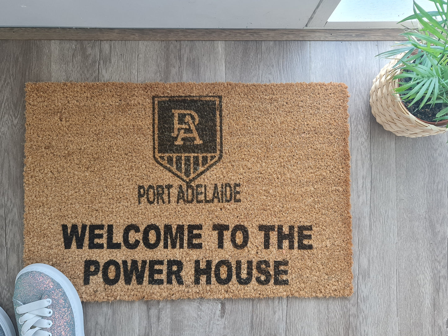 Port Adelaide Power Custom Door Mat