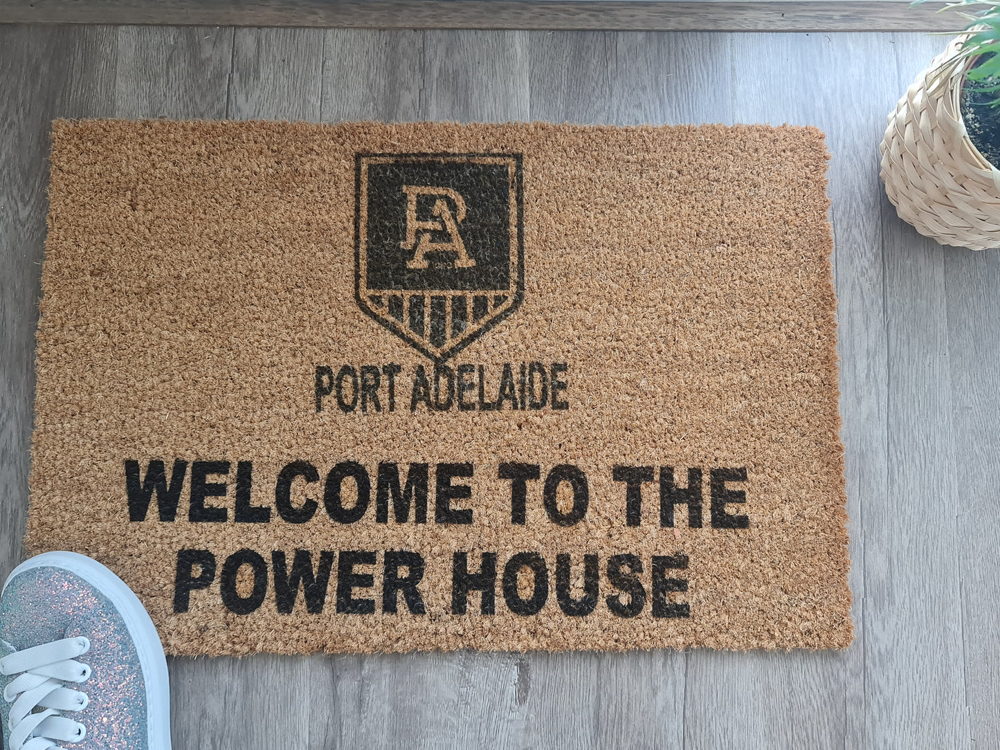 Port Adelaide Power Custom Door Mat