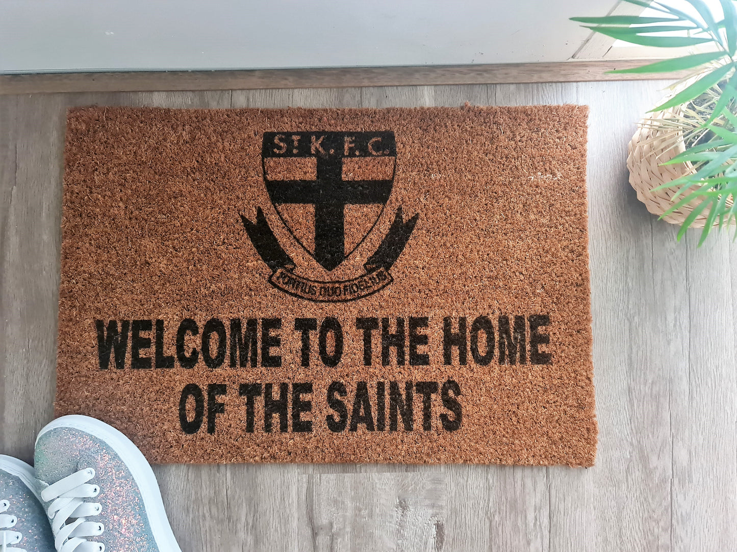 St Kilda Saints Custom Door Mat