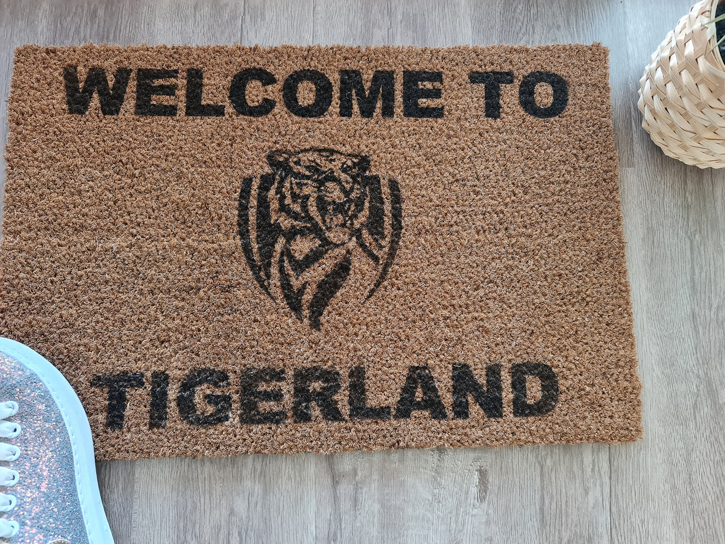 Richmond Tigers Custom Door Mat