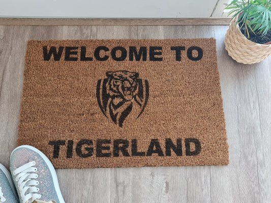Richmond Tigers Custom Door Mat