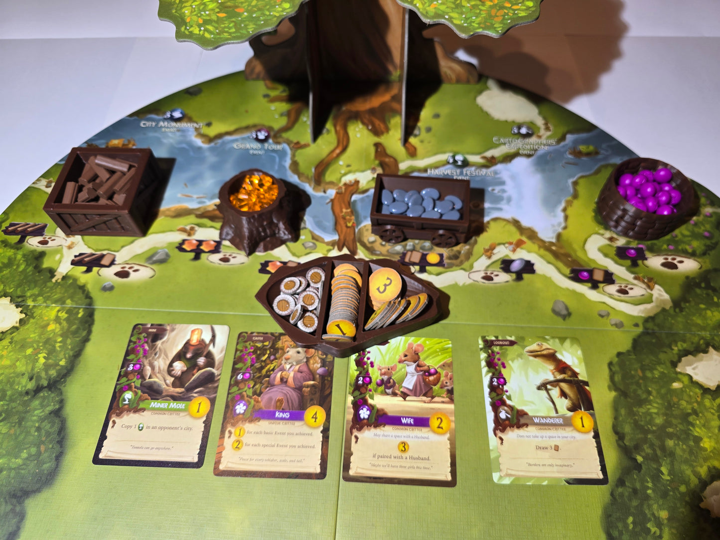 Everdell Themed Resource Holder Set