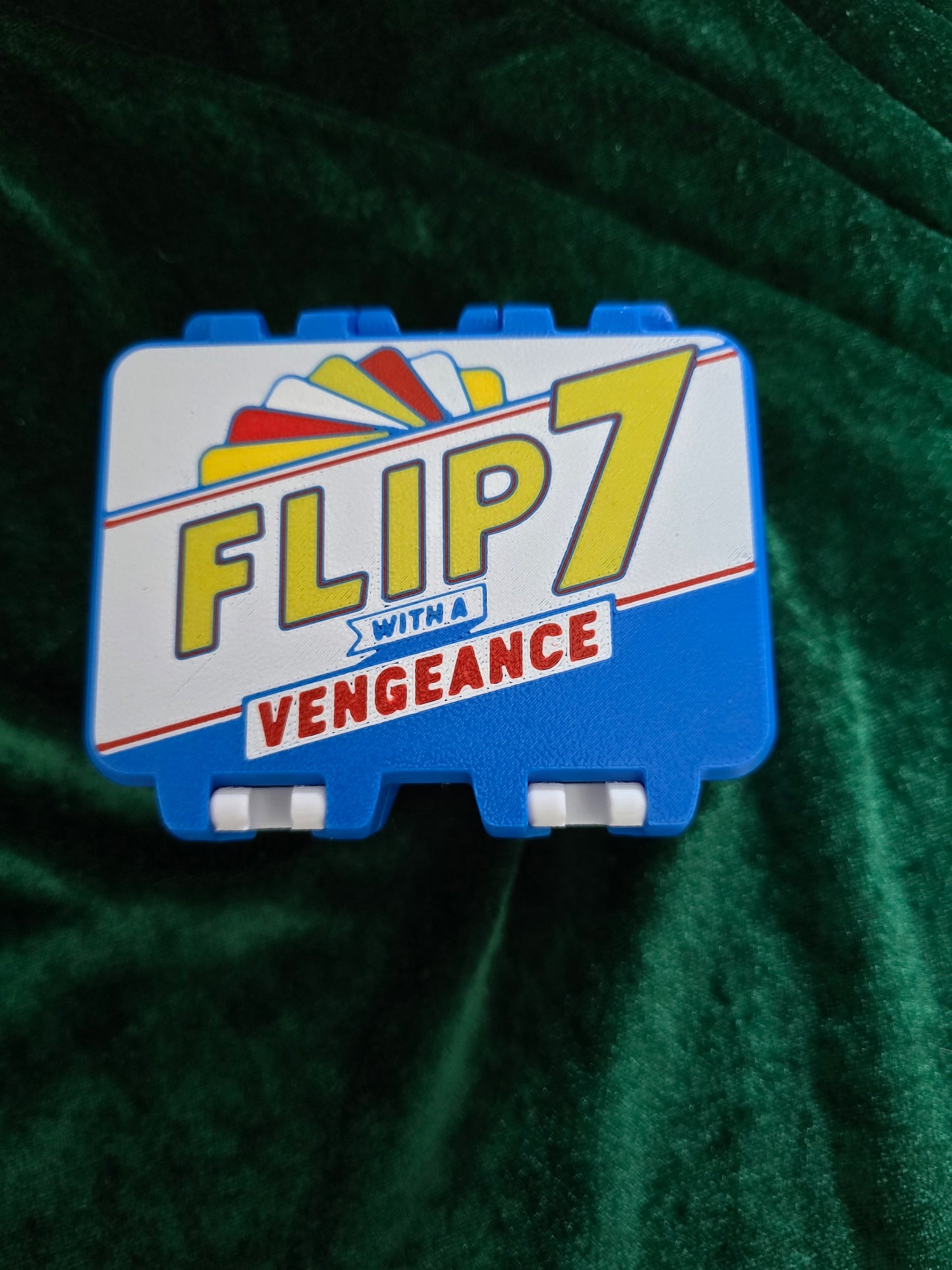 Flip 7 With A Vengeance Game Card Box Holder