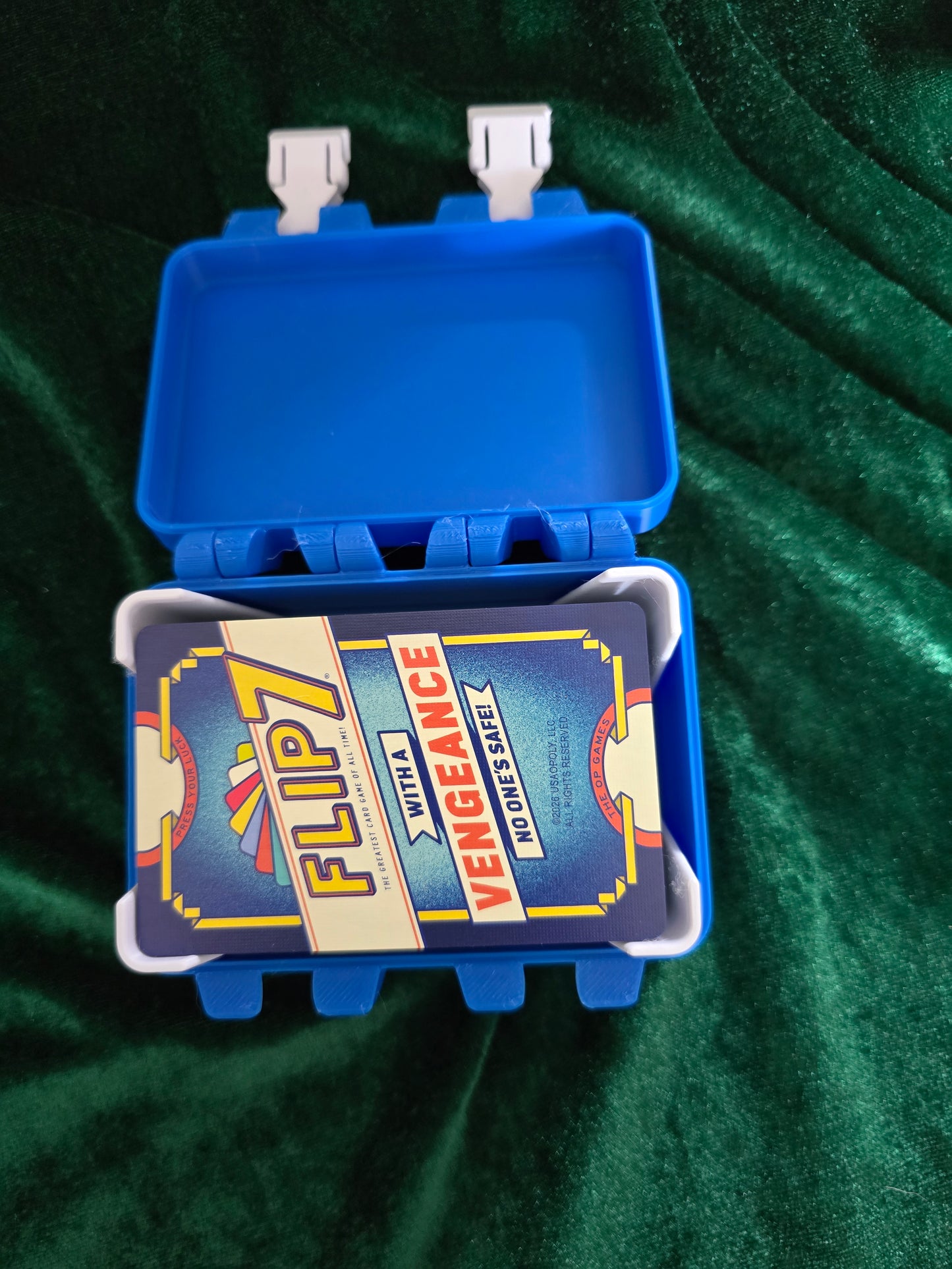 Flip 7 With A Vengeance Game Card Box Holder