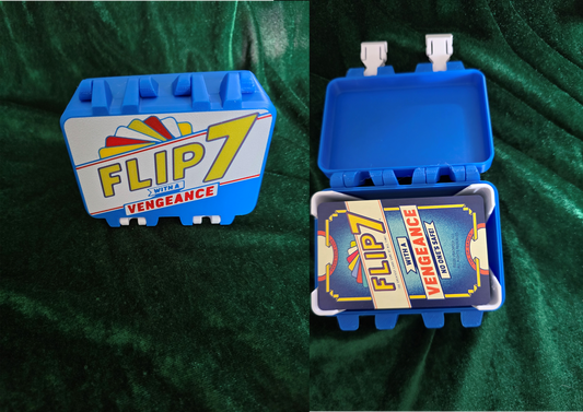 Flip 7 With A Vengeance Game Card Box Holder