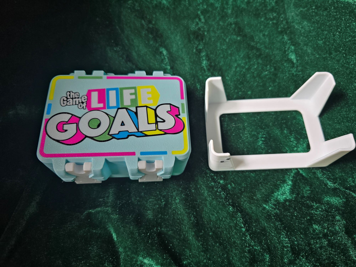 The Game of Life Goals Card Box Holder