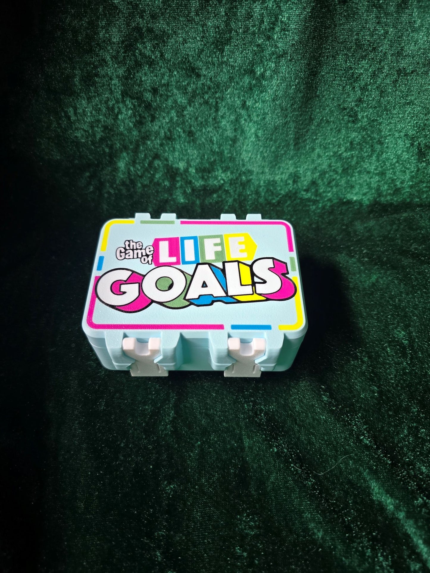 The Game of Life Goals Card Box Holder