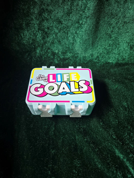 The Game of Life Goals Card Box Holder