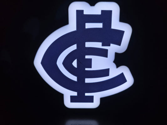 Carlton Blues LED Lightbox
