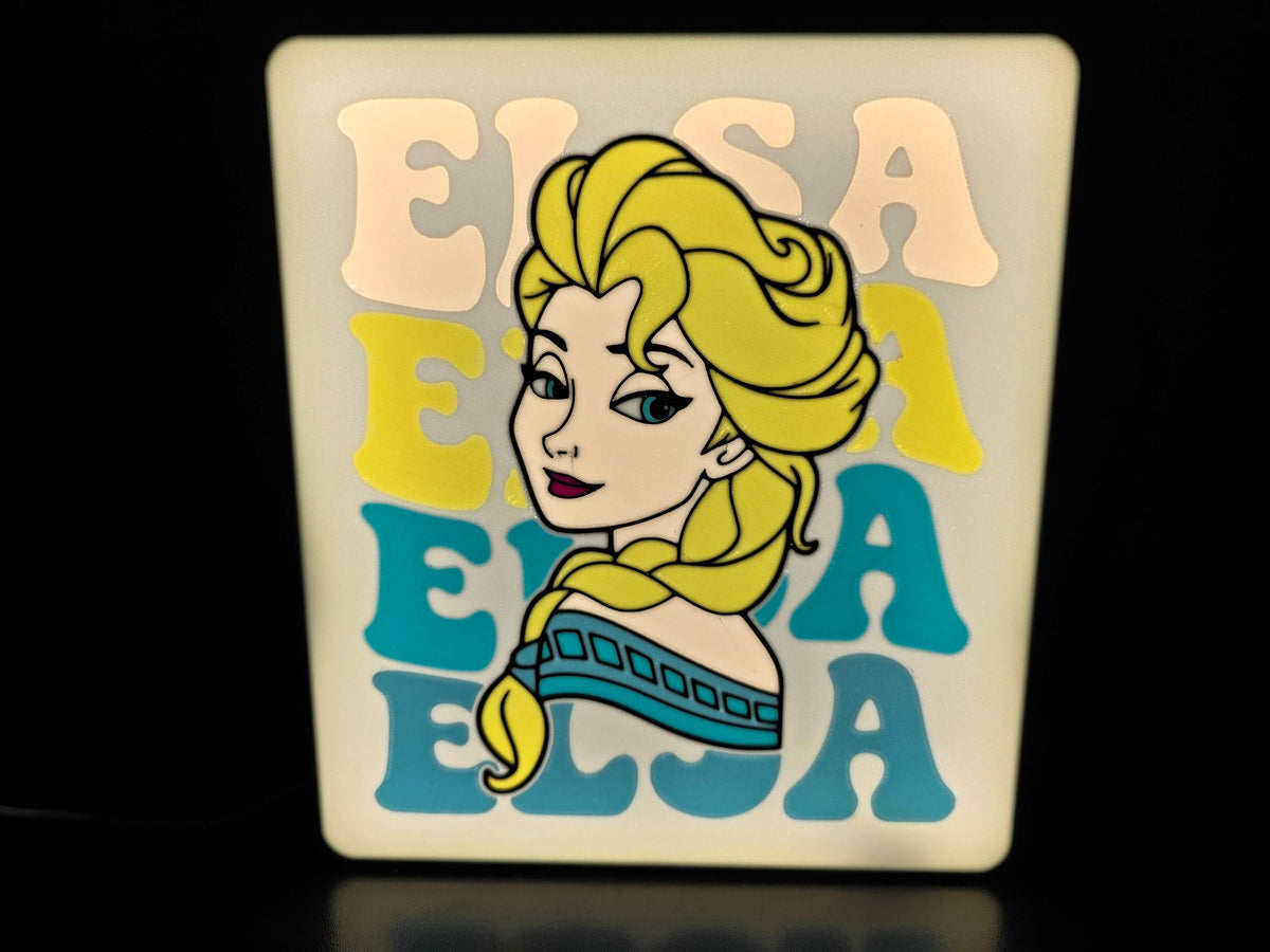 Frozen Elsa LED Light Box